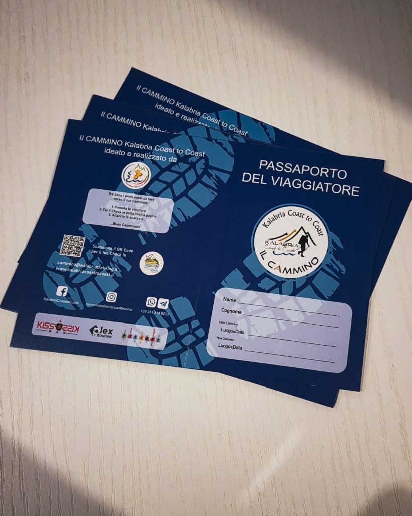 Passaporto del viaggiatore kalabria Coast to Coast