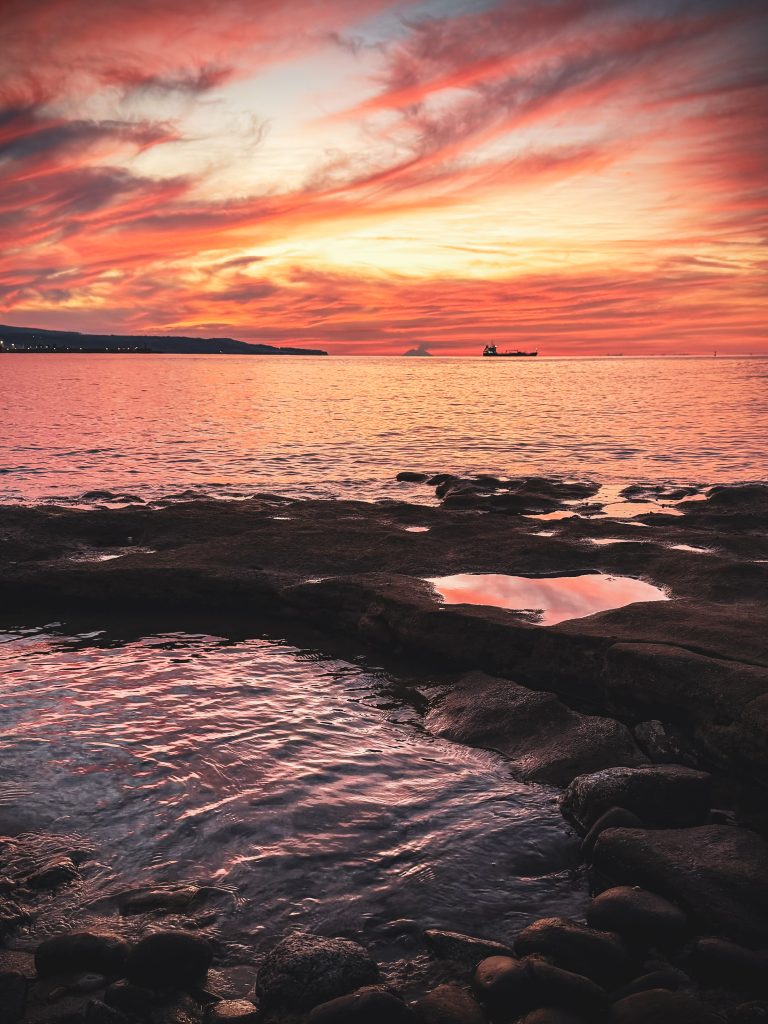 Tramonto infuocato